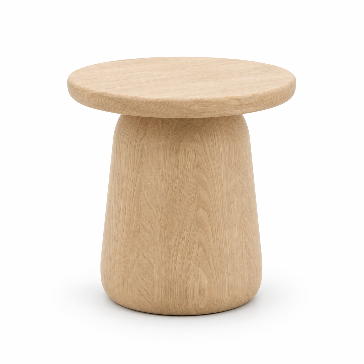 Oakley Round Wood Side Table